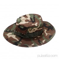 Men Fishing Snap Brim Bucket Cap, Sun Hat Color:camouflage   